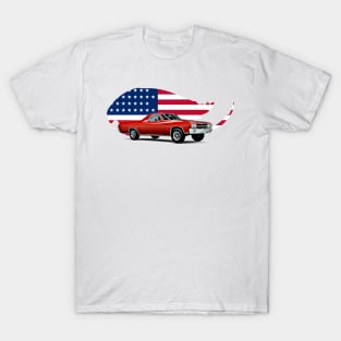 El Camino USA Print T-Shirt